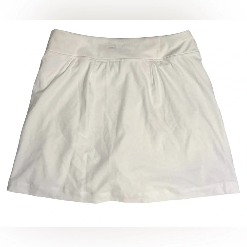Outdoor Voices Women's Athletic Tennis Skort - White, Size: Small